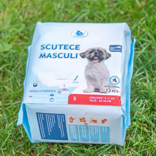 Clean Pets Servețele Igienice de Înlocuire pentru Câini 12 Bucăți