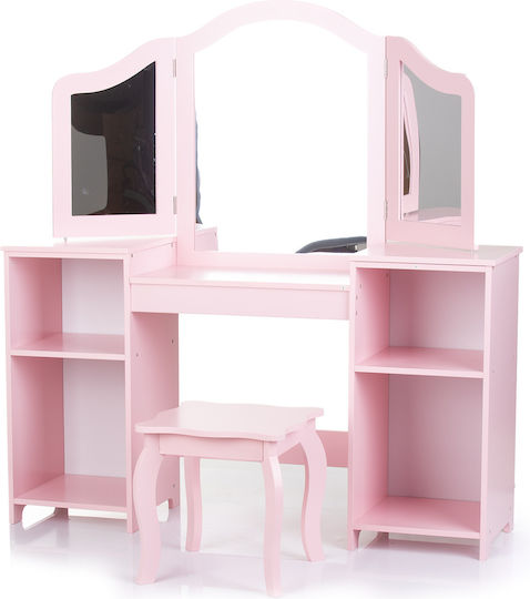 Chipolino Boudoir Set with Pink Stool