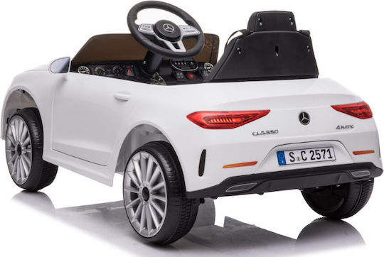 Mercedes Benz Μονοθέσιο με Τηλεκοντρόλ Licensed 12 Volt Λευκό