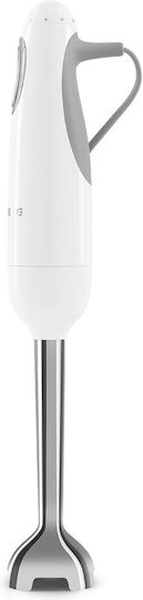 Smeg 50's Style Handmixer mit Inox-Stab 700W Weiß