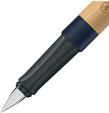 Stabilo Ανταλλακτική Μύτη Πένας Medium 0.5mm Μπλε Ξύλινη με Μπλε Μελάνι και με 1 Ανταλλακτικές Μύτες