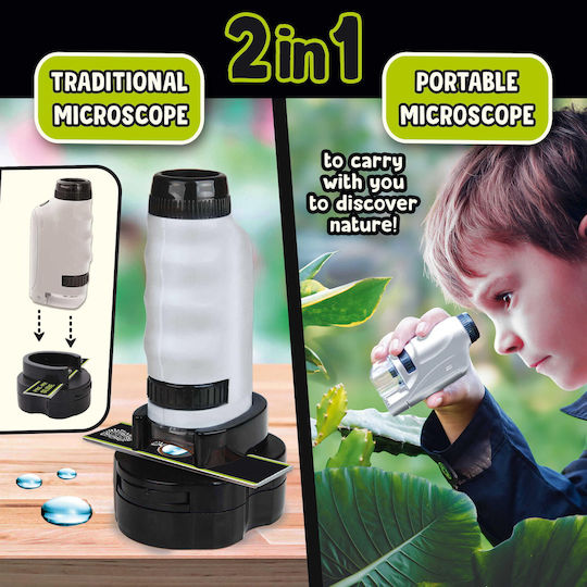 Lisciani Giochi STEM Микроскоп за 7-12 Години