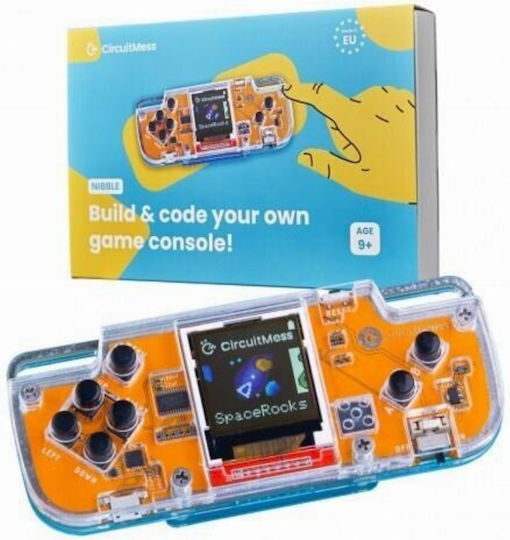 CircuitMess Circuitmess Nibble Type F Diy Game Console STEM Educational Game Engineering for 7+ years Years Old
