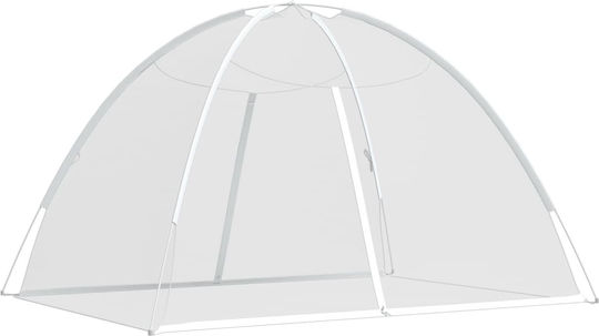 vidaXL Camping Mosquitos Nest White 200x180x135cm