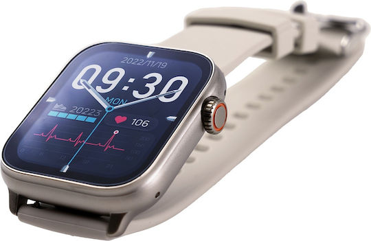 Vivax Life FIT3 Aluminiu Smartwatch (Bej)