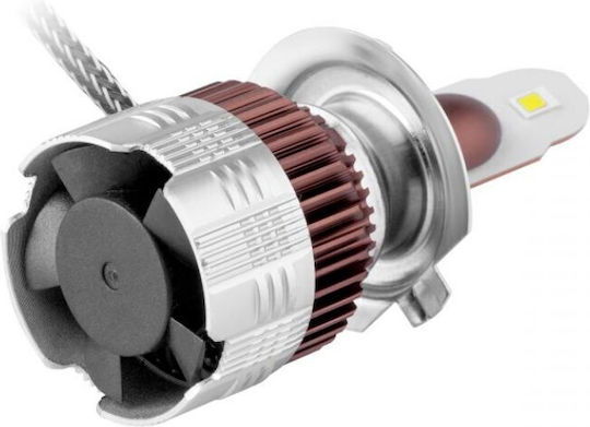 Vipow Λάμπα Αυτοκινήτου H7 LED 6500K Ψυχρό Λευκό 30W