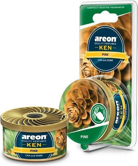 Areon Lufterfrischer-Dose Konsole/Anzeigetafel Auto Ken Blister Kiefer 35gr 1Stück
