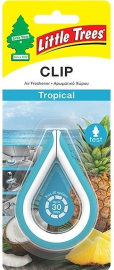 Little Trees Αρωματική Καρτέλα Κρεμαστή Αυτοκινήτου Clip Tropical