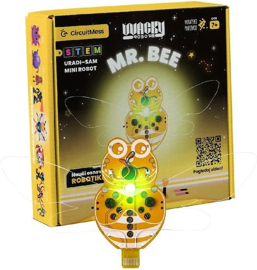 CircuitMess Diy Mini Robots Mr Bee STEM Joc Educațional Robotică pentru 7+ ani Ani