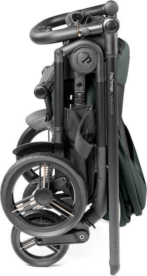 Peg Perego Veloce Ρυθμιζόμενο Καρότσι Μωρού Kατάλληλο για Nεογέννητο Metal 10.7kg