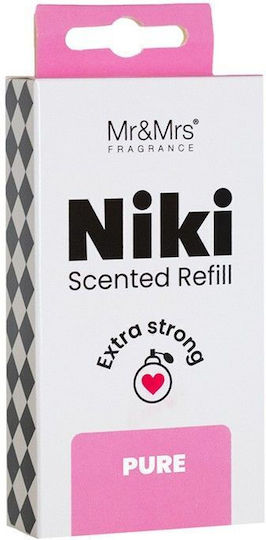 Mr & Mrs Fragrance Ароматизатор за кола Ароматизатор Въздушен отвор за кола Niki Pure 1бр