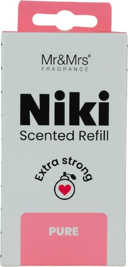 Mr & Mrs Fragrance Ароматизатор за кола Ароматизатор Въздушен отвор за кола Niki Pure 1бр