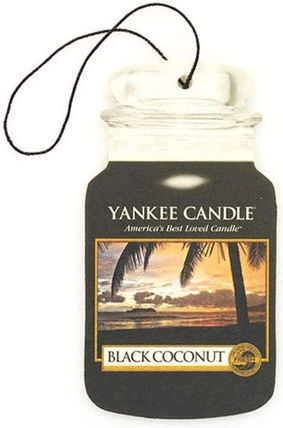 Yankee Candle Lufterfrischer Auto Schwarz / Kokosnuss 1Stück