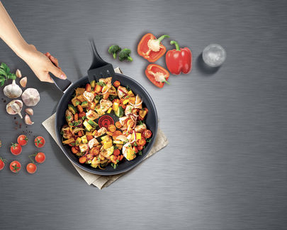 Tefal XL Force Τηγάνι από Αλουμίνιο με Αντικολλητική Επίστρωση 28cm