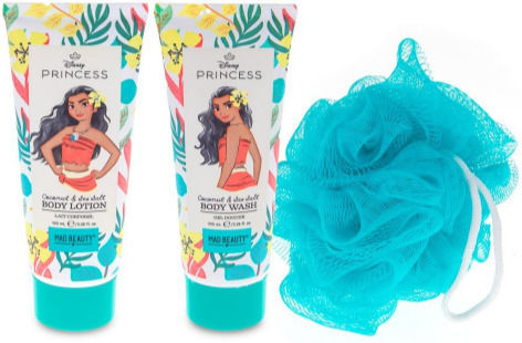 Mad Beauty Moana Σετ Περιποίησης για Καθαρισμό Σώματος 3τμχ
