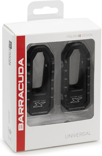 Barracuda Argintiu Μοτοσυκλέτας în Culoare Silver NF123-XA
