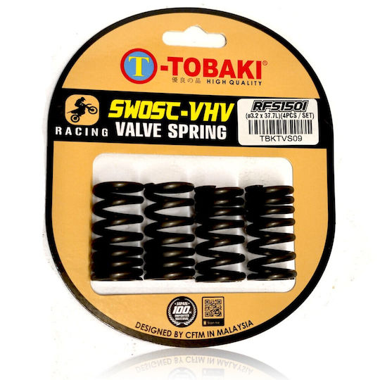 Tobaki Ελατήρια Βαλβίδων Κεφαλής Μοτοσυκλέτας Benelli RCX185i / RFS150i