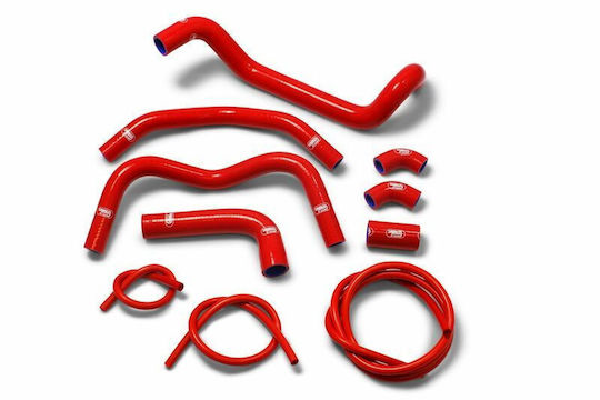 Samco Sport Set Coliere Silențioase Motor Motocicletă Roșu