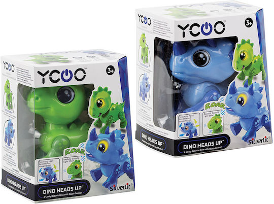 Silverlit Ycoo Dino Heads Up Ηλεκτρονικό Ρομποτικό Παιχνίδι για 3+ ετών