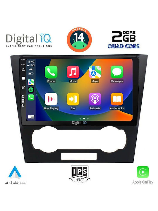 Digital IQ Sistem Audio Auto pentru Chevrolet Epica 2006-2011 (Bluetooth/USB/AUX/WiFi/GPS/Apple-Carplay/Android-Auto) cu Ecran Tactil 9"