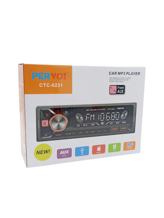 Sistem Audio Auto 1DIN (USB/AUX)