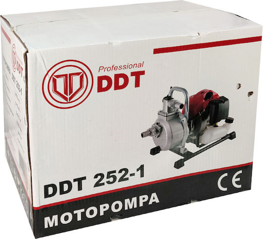 Gasoline Pump 1" Suction 2-stroke Engine 7 M Suction Depth 8000 Lt Min