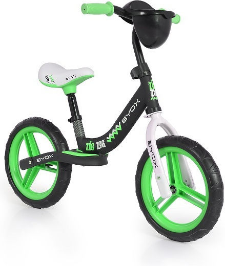 Byox Kids Balance Bike Zig Zag New Green