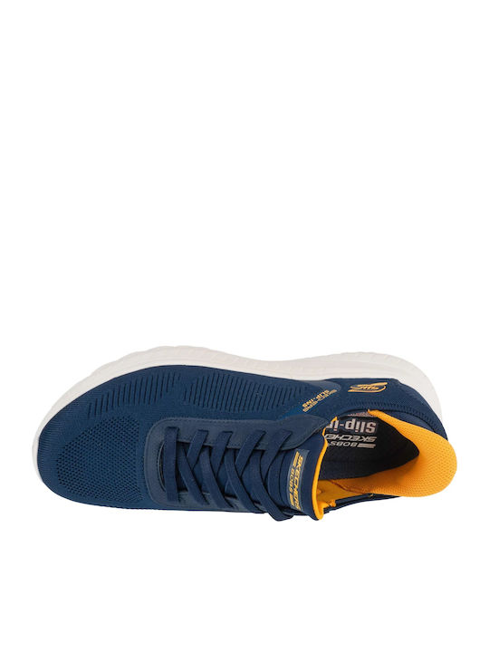 Bobs Squad Chaos Solid Step Sneakers Blue