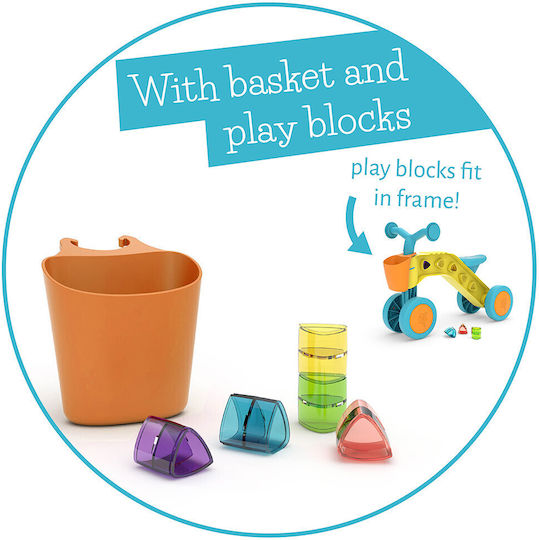Chillafish Kinderlaufrad Itsibitsi Blocks Gelb