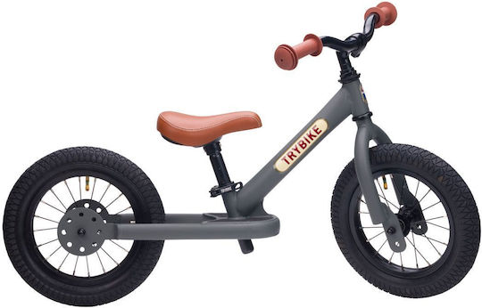 Trybike Bicicletă de Echilibru pentru Copii Vintage Gri