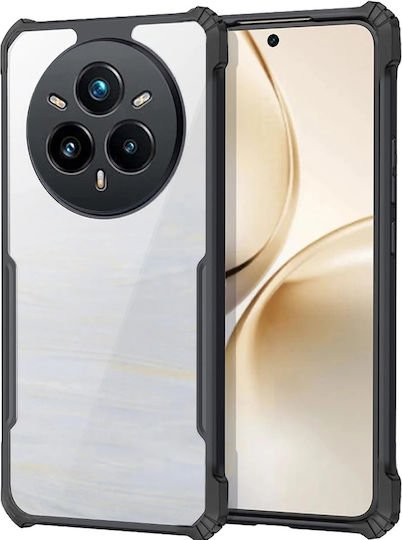 Realme 14 Pro+ 5g Антидроп Хибриден Калъф Черен