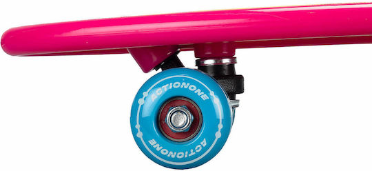 Action One Komplettes Penny Board Kleine Prinzessin 53x14,5cm Pink