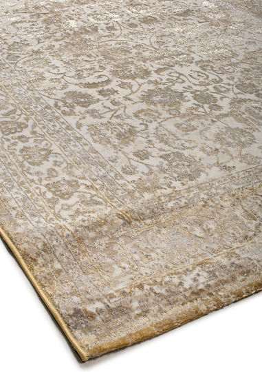 Βιοκαρπέτ Gossip 8504a Χαλί Διάδρομος White Gold 67x220cm