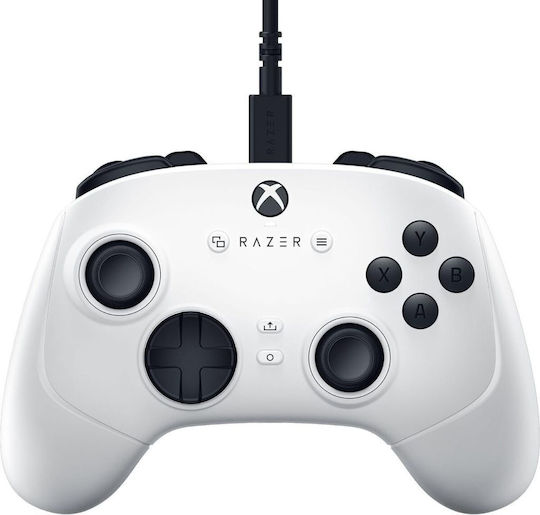 Razer Wolverine V3 Tournament Edition Жичен Геймпад с Хол Ефект Стикове за PC / Xbox Series Бял
