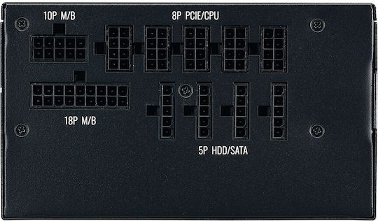 CoolerMaster MWE Gold 750 V2 750W Черен Компютърно захранване Пълен модул 80 Plus Gold