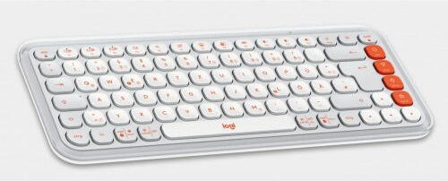 Logitech Pop Icon Combo Wireless Bluetooth Keyboard & Mouse Set English US White