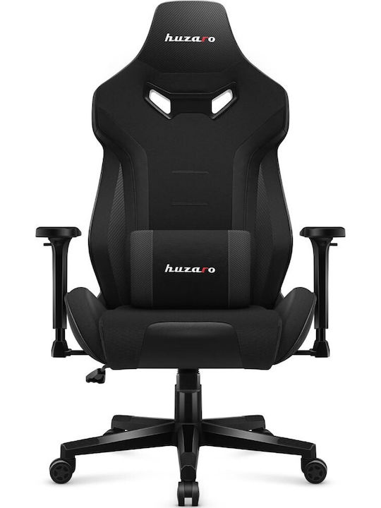 Huzaro Force 7.6 Υφασμάτινη Καρέκλα Gaming με Ρυθμιζόμενα Μπράτσα Μαύρη