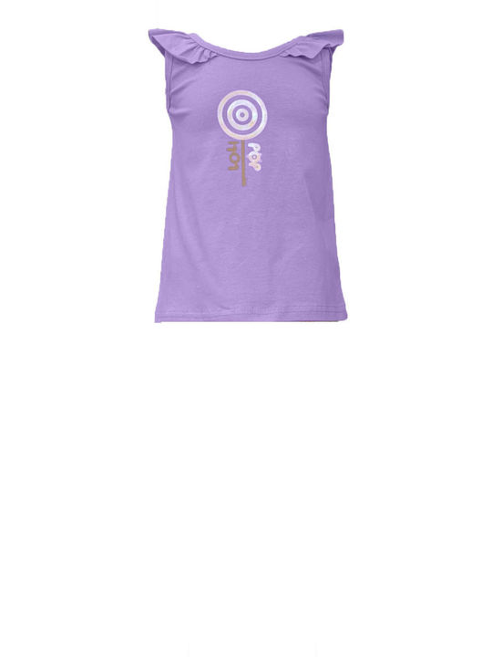 Kids' Set with Leggings Summer 2pcs Lilac