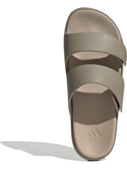 adidas Slapi Bărbați Kaki adidas Slapi Bărbați Kaki