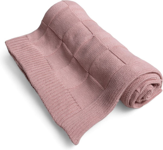 Matex Pătură Pepinieră Swaddling pături 100% bumbac Roz 80x100cm
