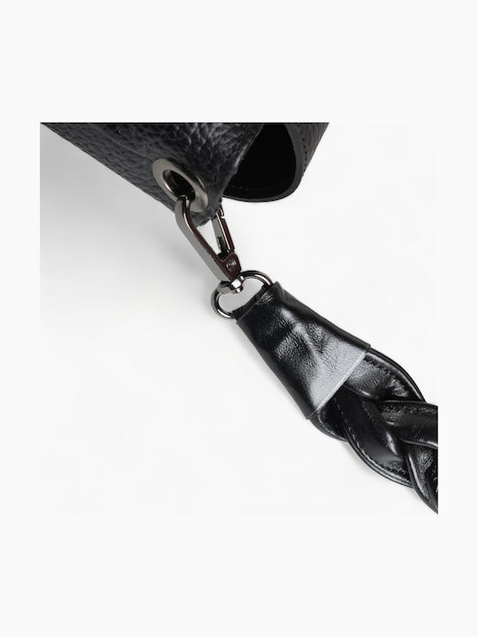 Leather Women's Bag Shoulder Black