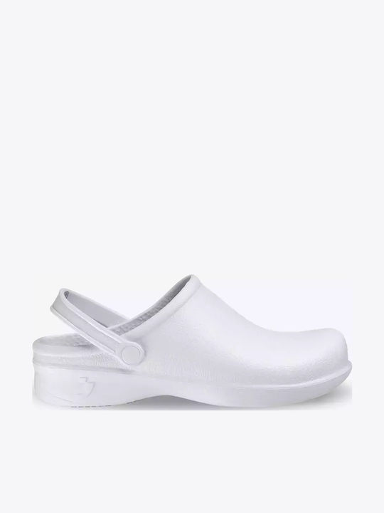 Safety Jogger Clogs Weiß