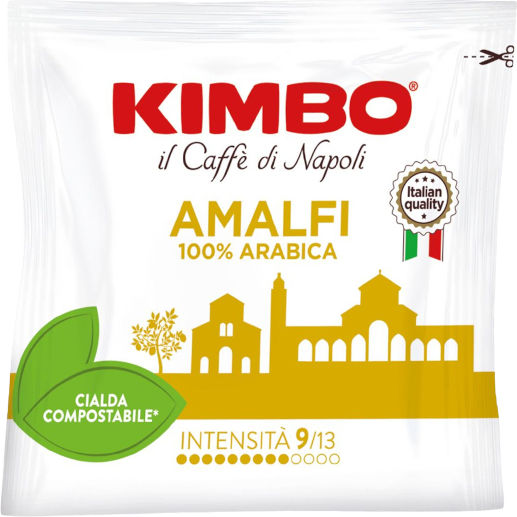 Kimbo Kapseln Espresso Amalfi Kompatibel mit Maschine E.S.E. Pod 50Mützen