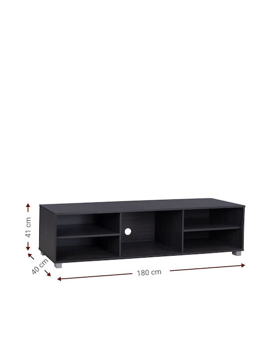 Έπιπλο Τηλεόρασης Brooks Plus Fusiko Μ180xΠ40xΥ41cm