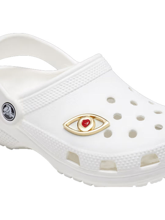 Crocs Джибитс Декорация За Обувки Еднорог Жълта