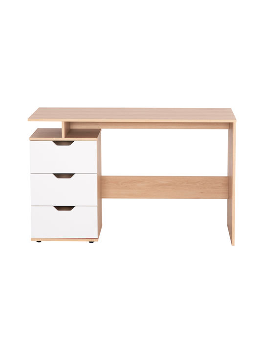 Desk Colt Wooden White-sonama 120x53x75cm