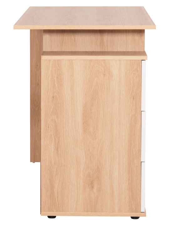 Desk Colt Wooden White-sonama 120x53x75cm