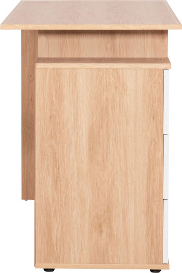 Desk Colt Wooden White-sonama 120x53x75cm