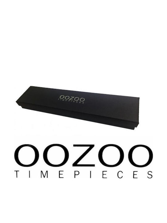 Oozoo Timepieces Women's Watch with White Leather Strap