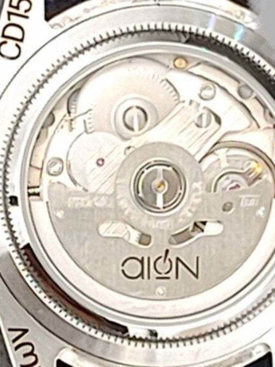 Aion Watch Battery with Leather Strap Aion Watch Battery with Leather Strap